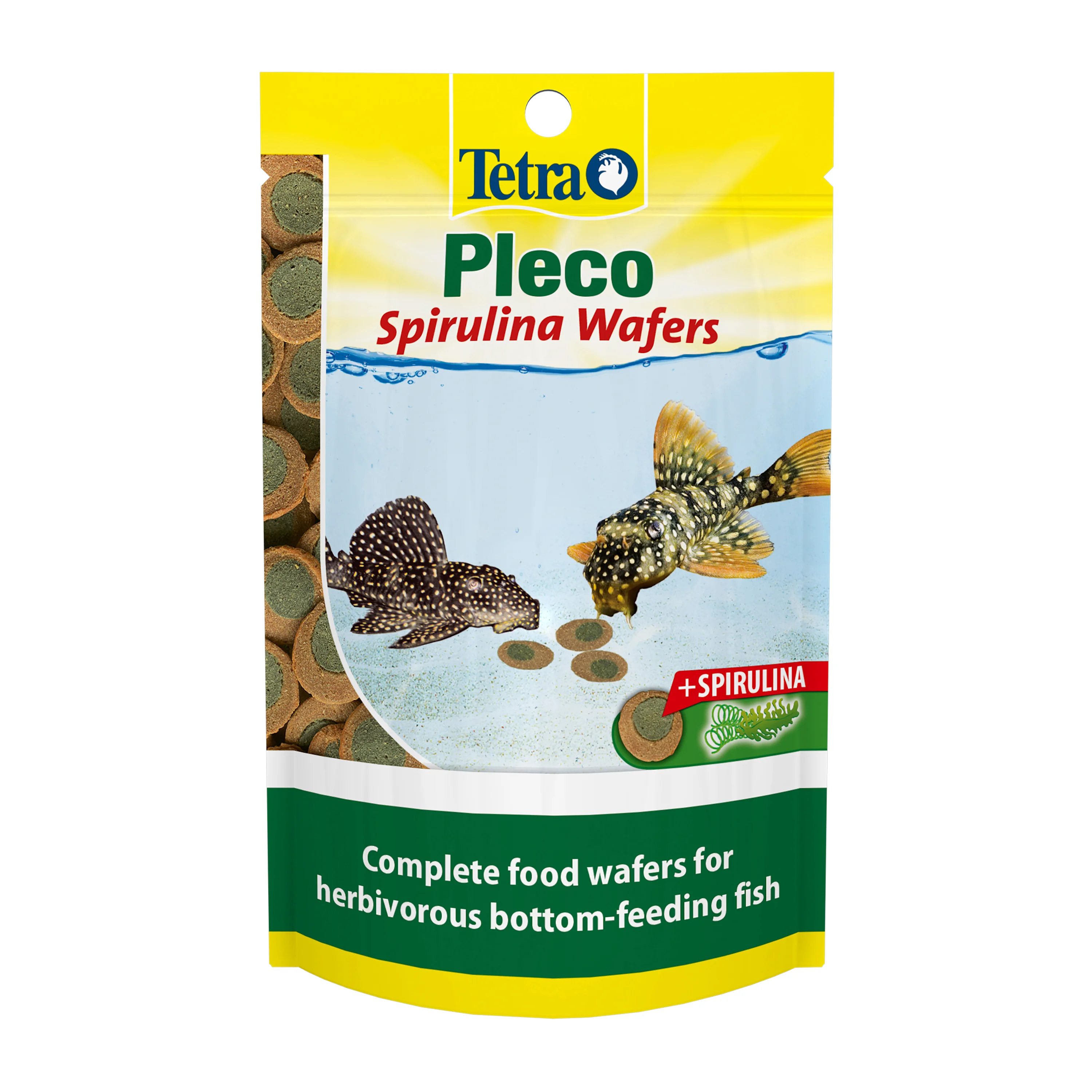 Lightweight Tetra Pleco Spirulina Complete Tropical Aquarium Fish Food 42g Soft