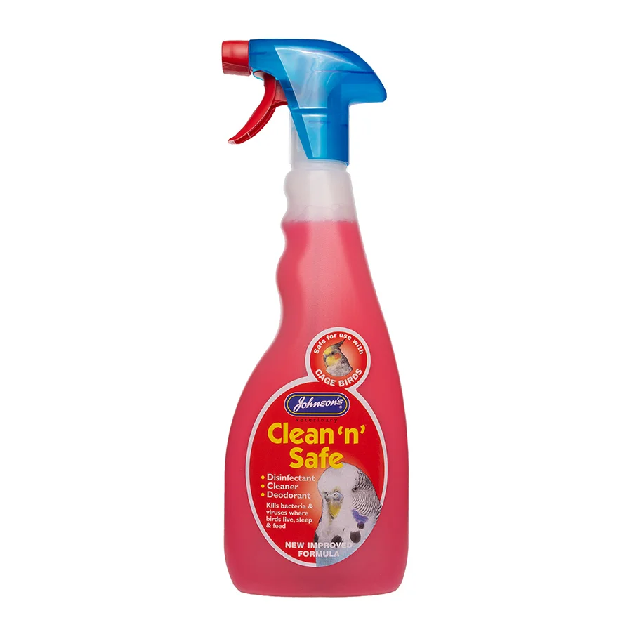 Comfortable Johnsons Clean x27 N x27 Safe Disinfectant for Cage Birds Pigeons 500ml Functional