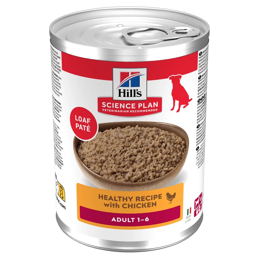Pure Hill x27 s Science Plan Adult Wet Dog Food Chicken 370g Fine Crafted