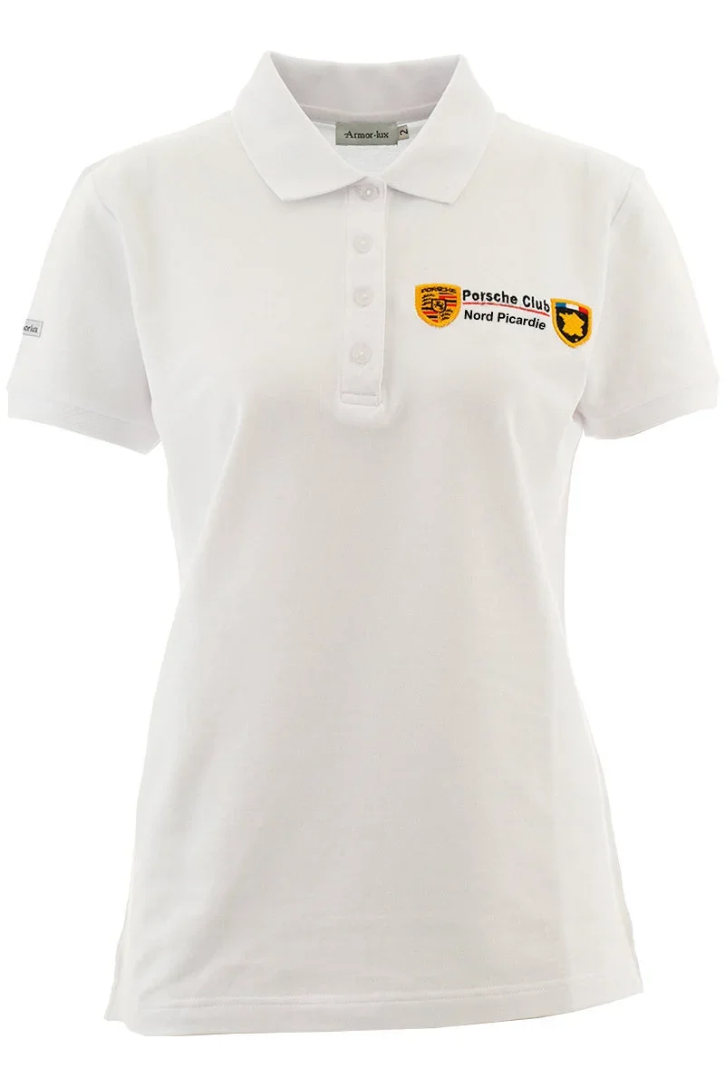 Secure Polo Porsche club – Femme – blanc Specialty