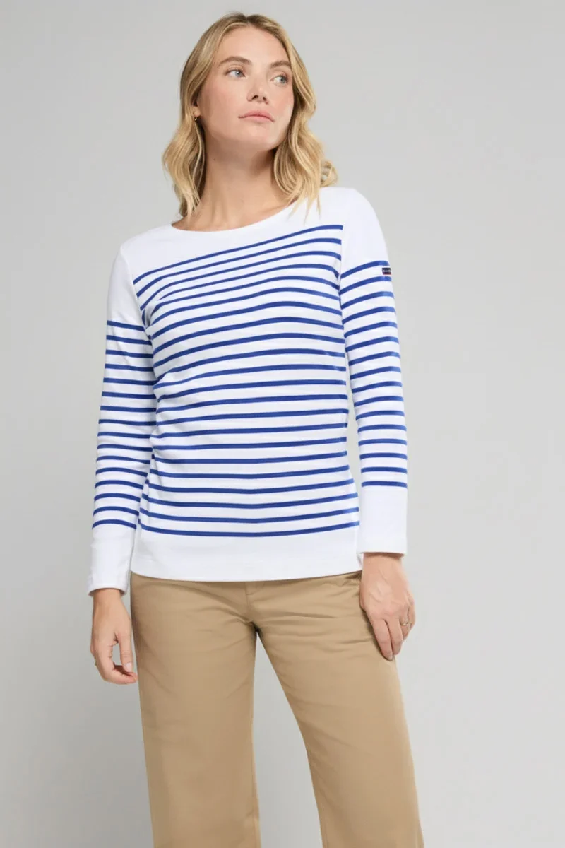 Exclusive Marinière Amiral – coton épais Recyclable