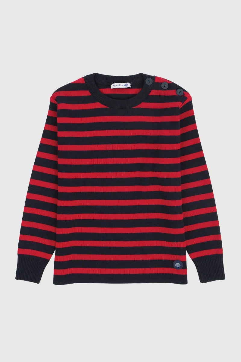 Artisan Pull marin Briac Kids – laine Reusable