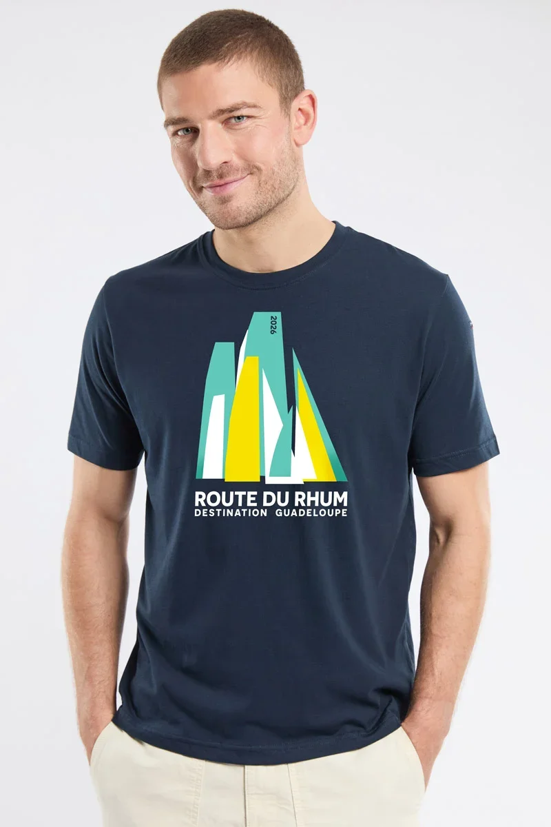 Traditional T-shirt sérigraphié – Route du Rhum – Destination Guadeloupe Reliable