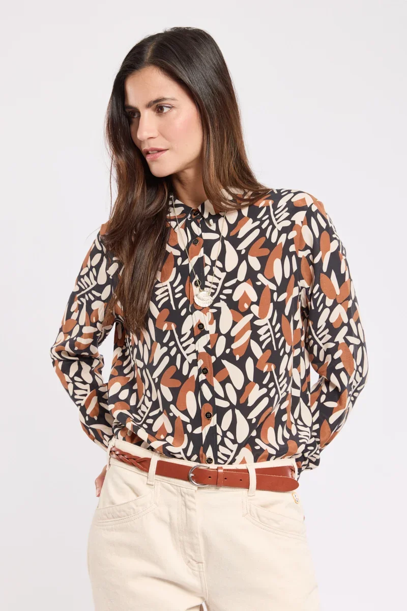 Organic Chemise imprimée – cupro Contemporary