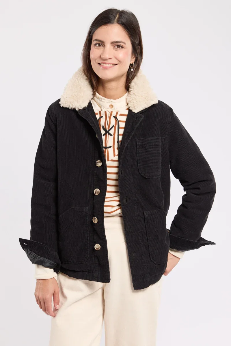 Outstanding Corduroy fisherman’s jacket Heritage – cotton Exclusive