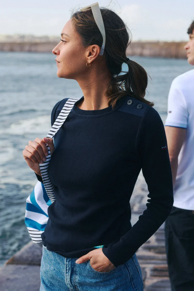 Lightweight Fisherman jumper – cotton High-Quality