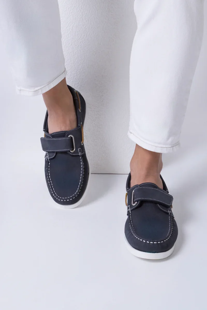 Advanced Frehel boat shoes – leather Top-Quality