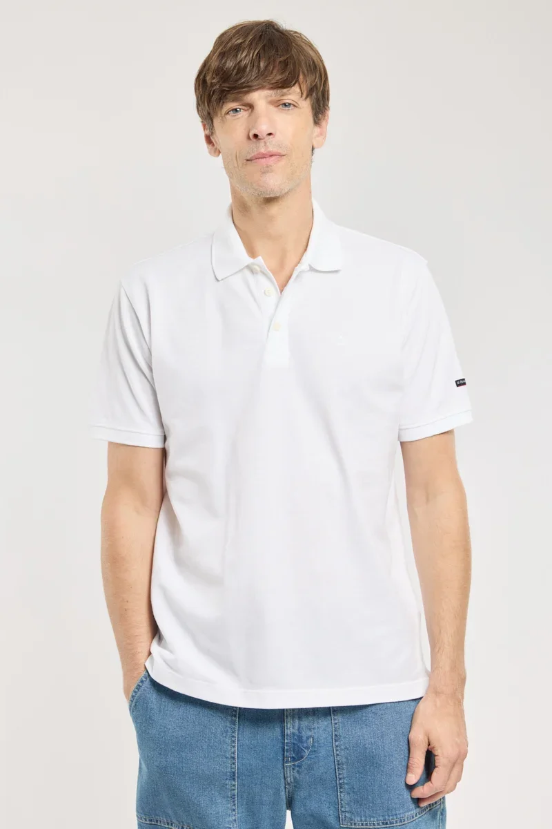 Breathable Short-sleeved polo shirt – piqué cotton Eco-Friendly