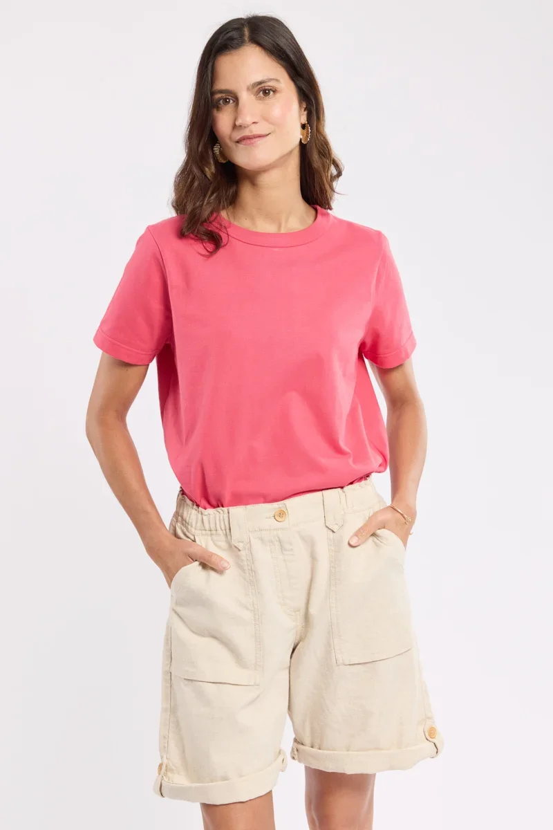 Premium T-shirt Callac – coton épais issu de l’agriculture biologique High-Performance