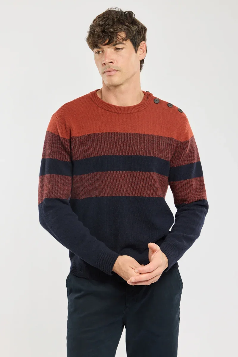 Excellent Deauville sailor sweater – wool Genuine