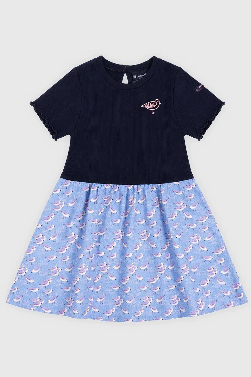 Optimized Seagulls dress Kids – cotton Certified