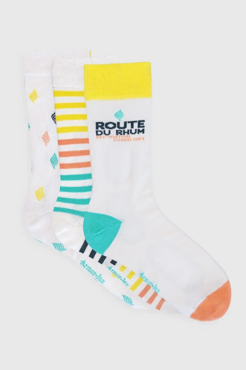 User-Friendly Lot de 3 paires de chaussettes – coton Soft