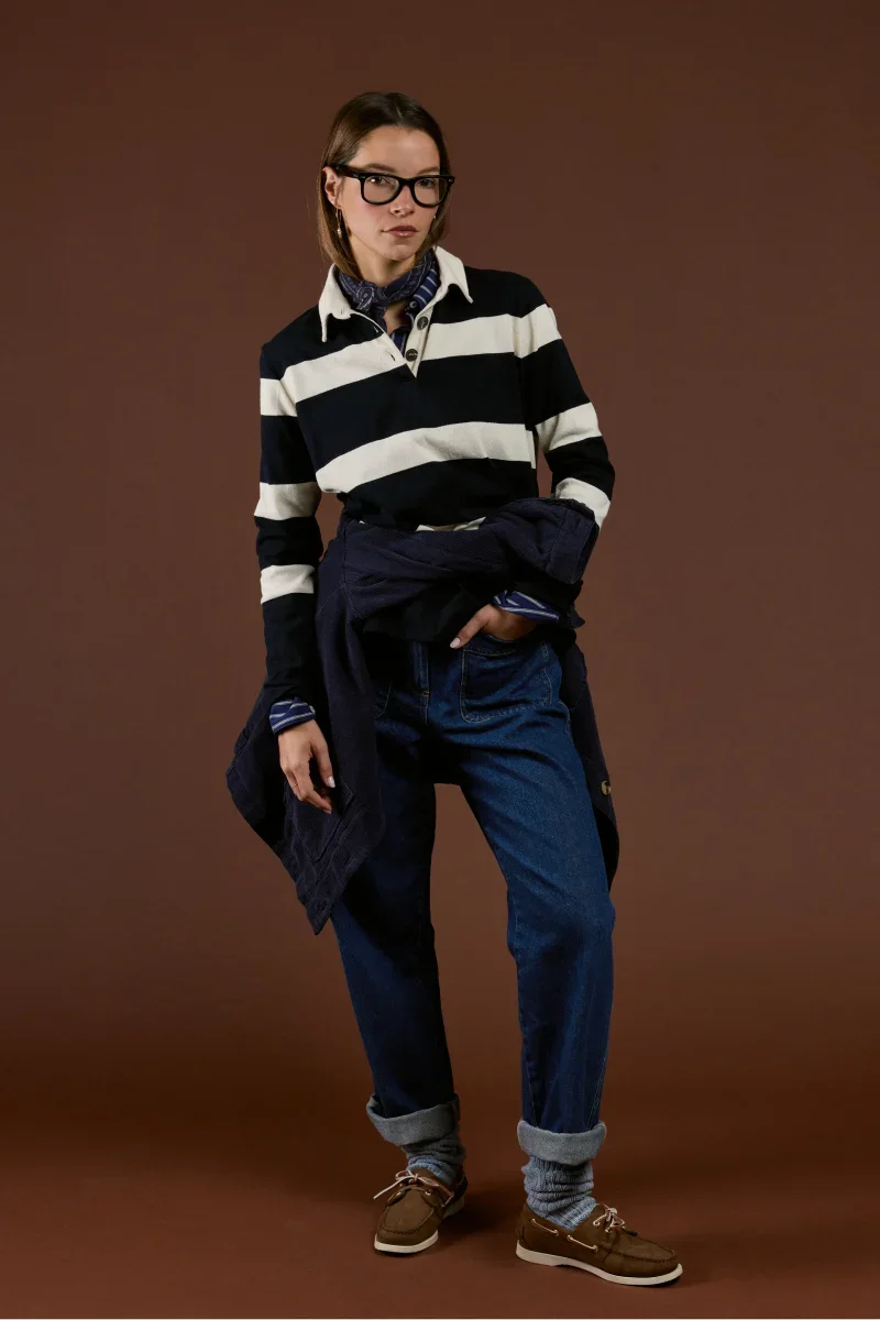 Lightweight Elasticated waist jeans – cotton Next-Generation