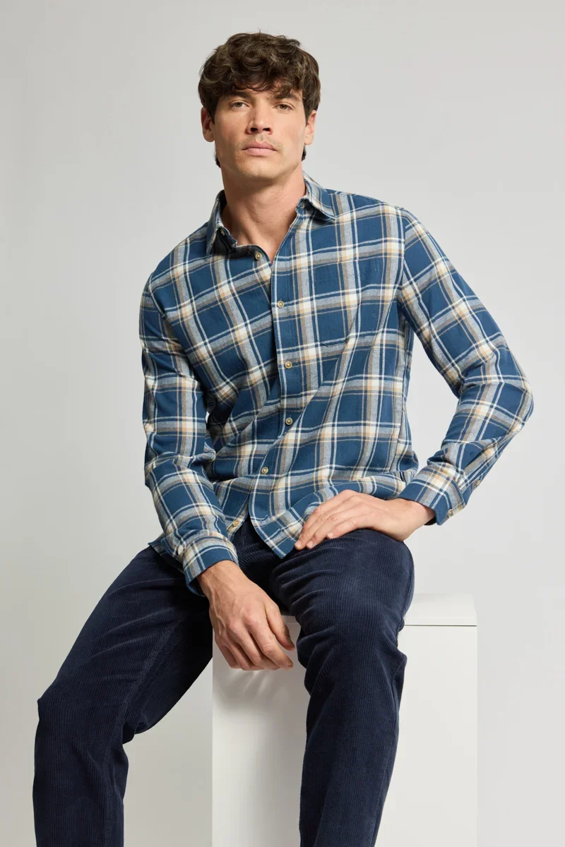 Smart EDIEN Straight-Cut Shirt Safe