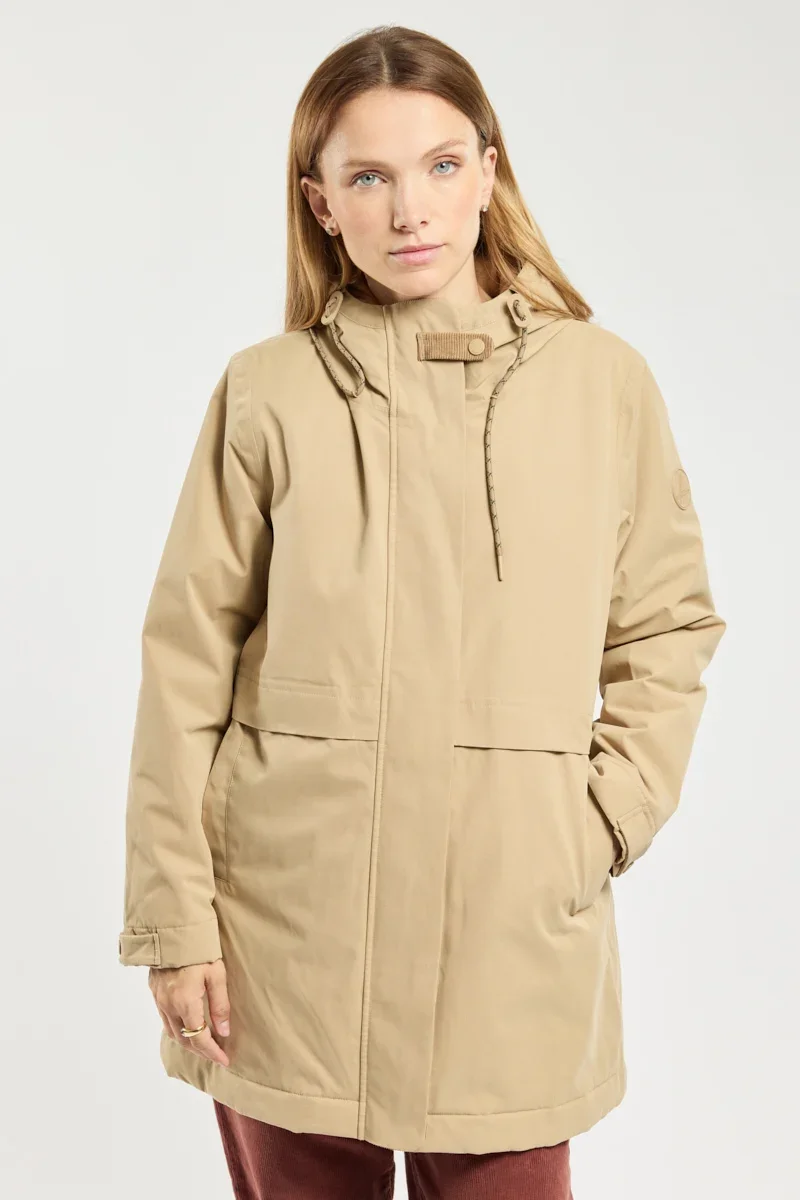 Fashionable BREVIKA Waterproof Parka Top-Quality