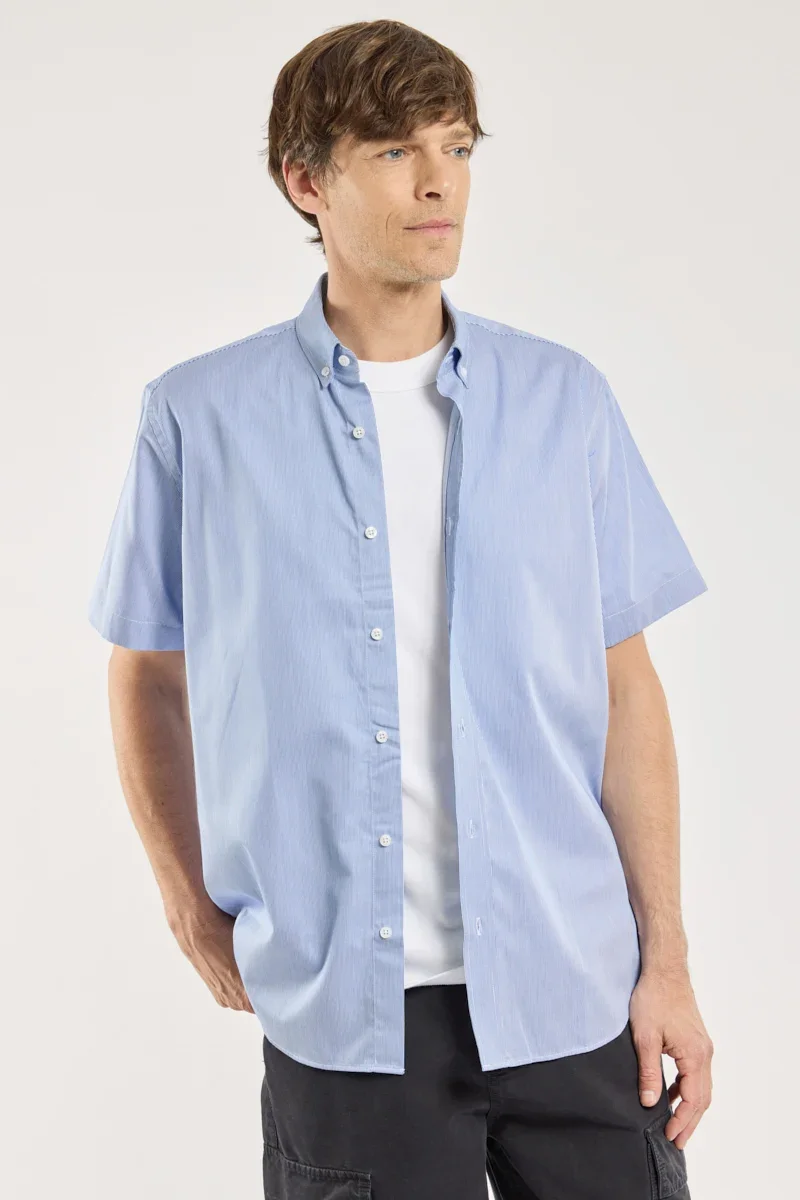 Genuine Chemise manches courtes – coton Refined