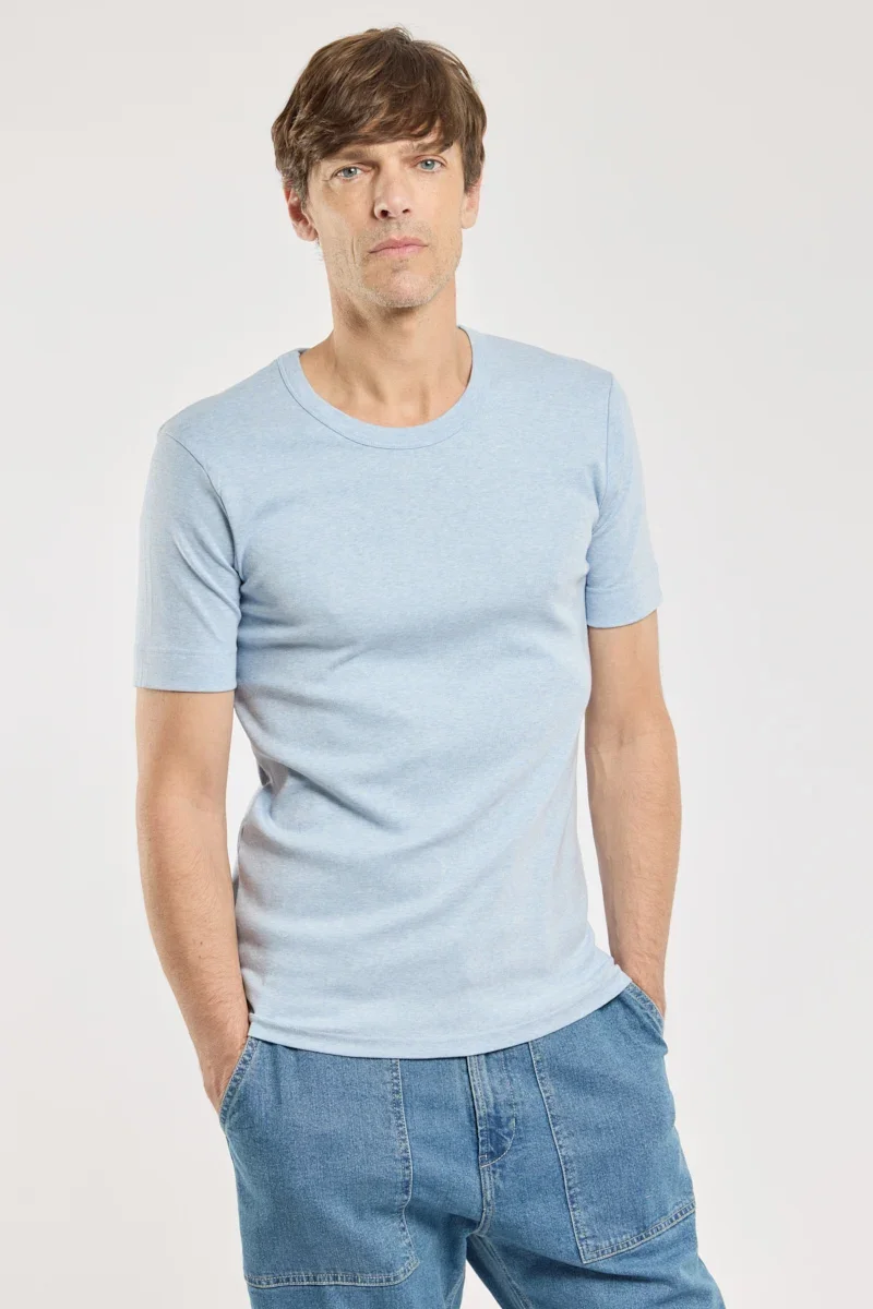 Fast T-shirt col ras du cou – coton Natural