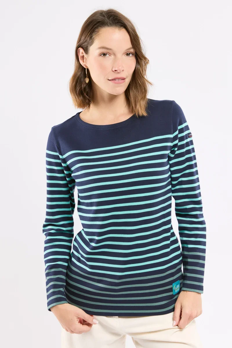 Lightweight Marinière bicolore – coton épais Sustainable