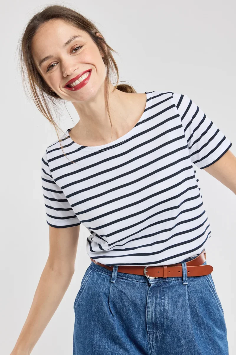 Flexible Marinière manches courtes – coton léger Original