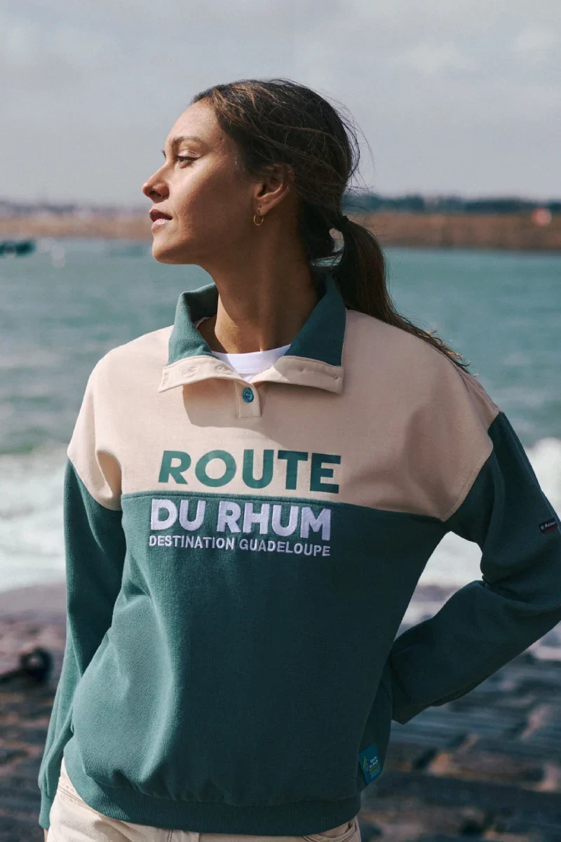 Sophisticated Sweat col camionneur – coton Verified