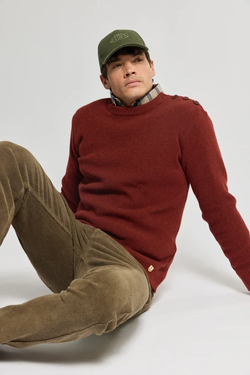 Unique Pull marin Héritage – lambswool Fast