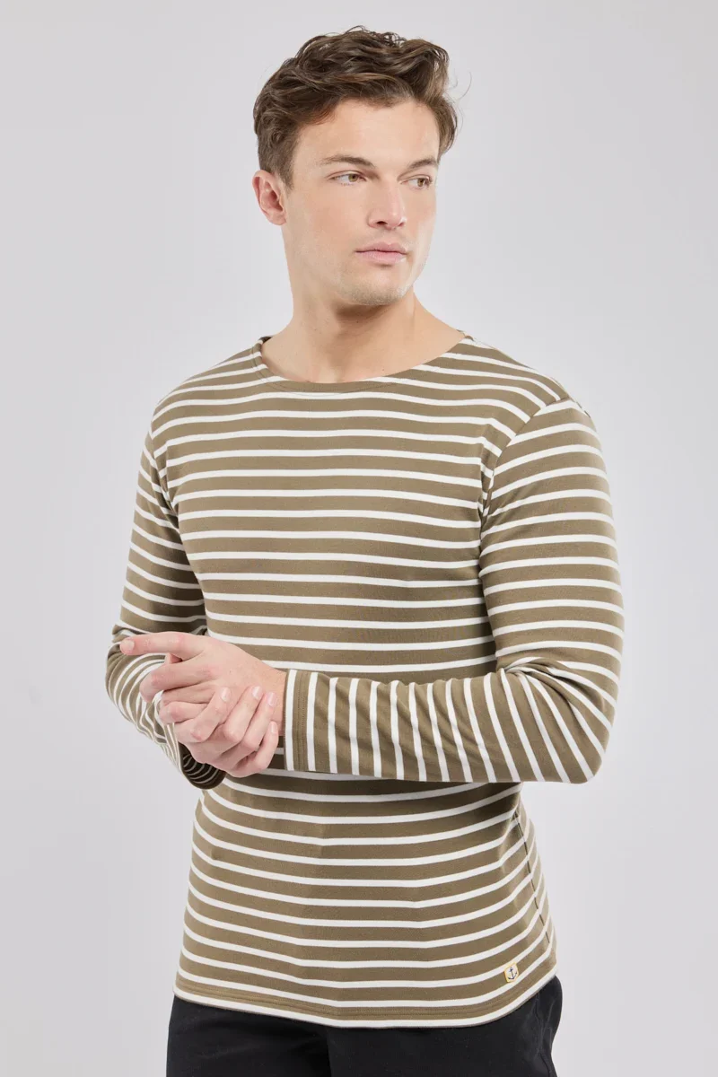 Expertly Made Marinière Héritage – coton épais Top-Quality