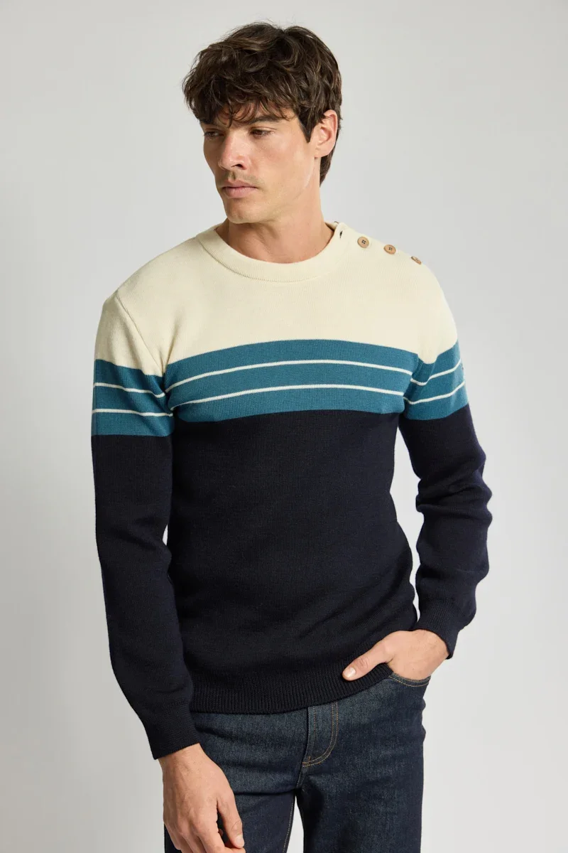 Long-Lasting Pull marin bloc color – laine Crafted
