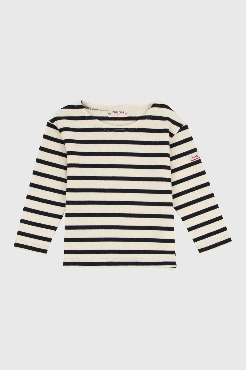 Selected Breton striped shirt Kids – rustic jersey fairtrade cotton Sophisticated
