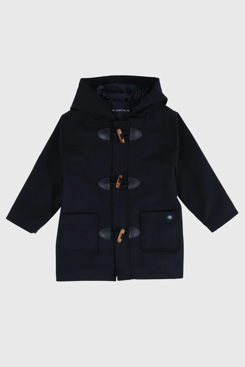 High-Performance Duffle coat Kids – wool Innovative