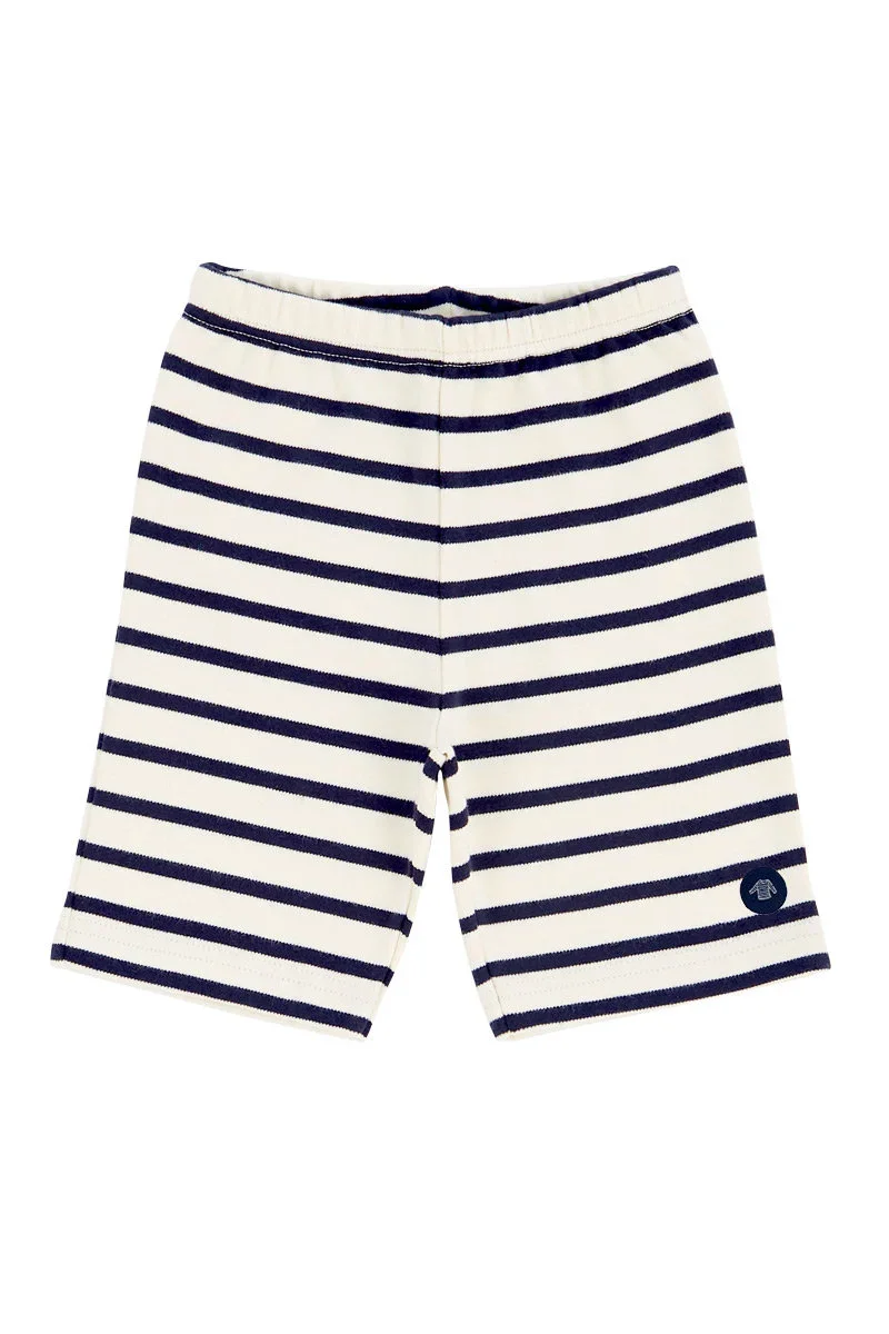 Verified Baby’s striped Bermuda – interlock cotton Soft