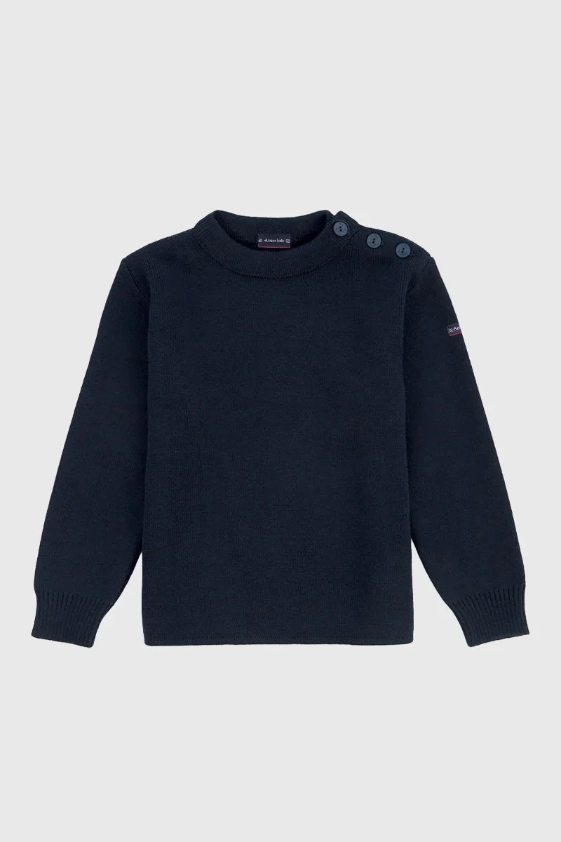 Unique Fisherman jumper Kids – wool and acrylic Quality