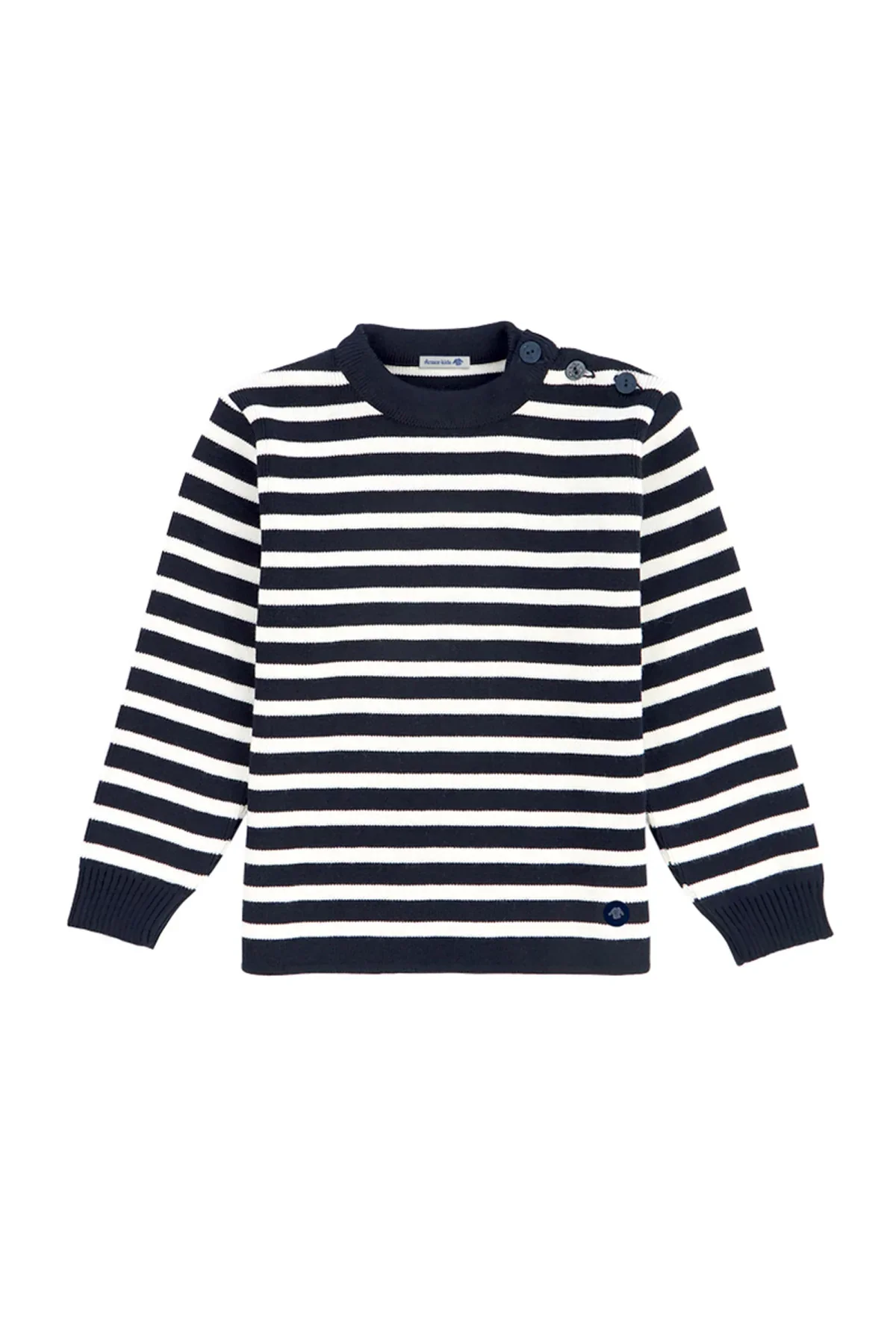 Smart Fisherman jumper Kids – wool and acrylic Original Design