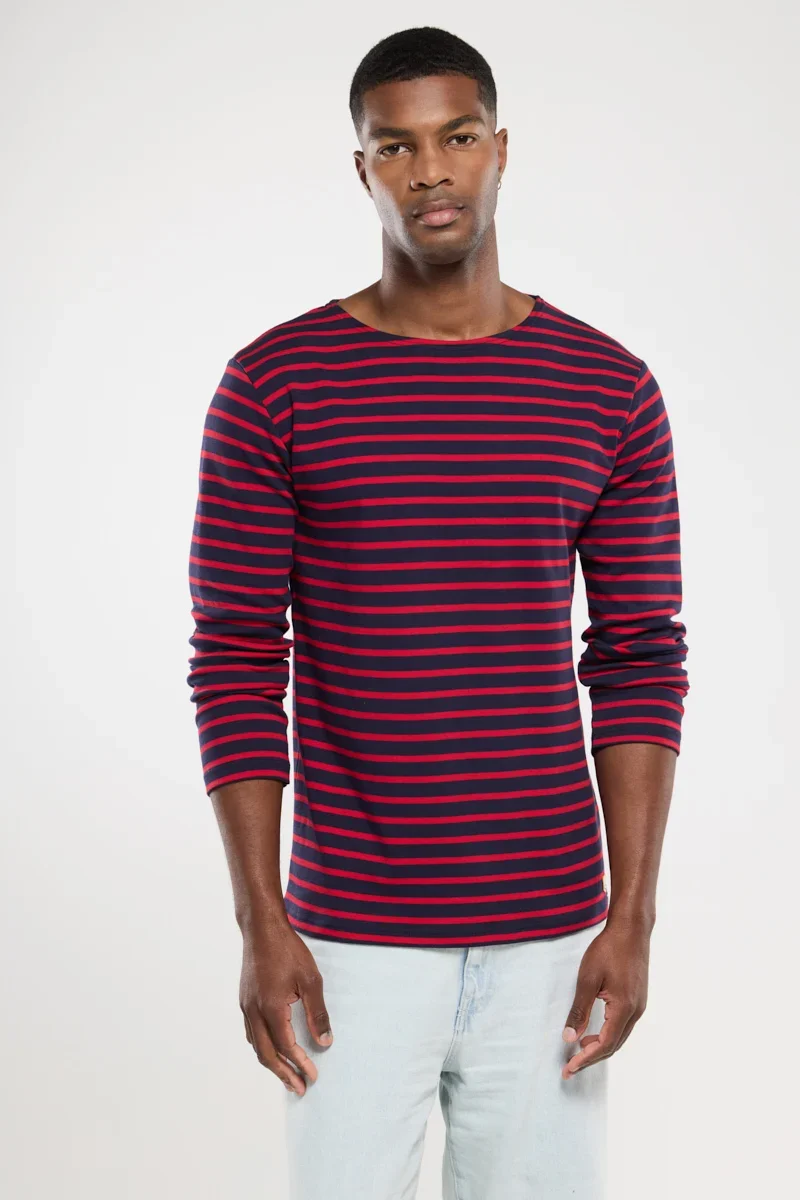 Authentic Breton striped shirt – thick cotton Eco-Friendly