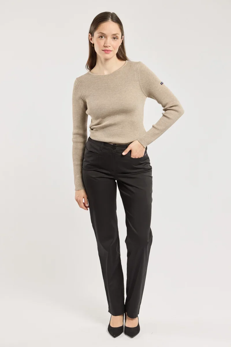 Selected Trousers with elastic waistband Exclusive