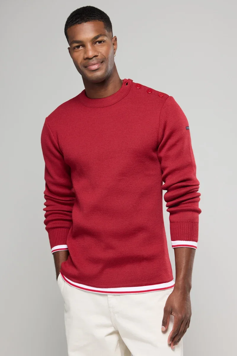 Consistent Fisherman jumper Fouesnant – wool Sustainable
