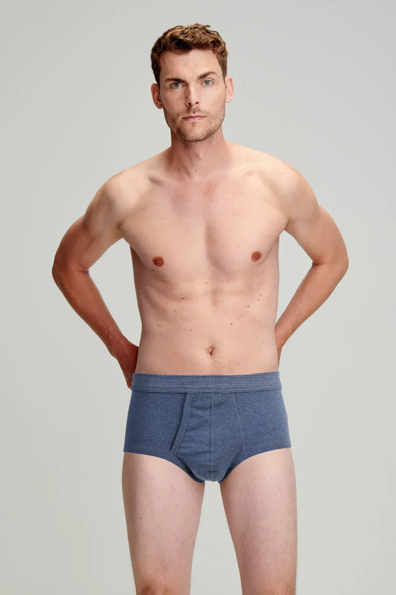Pure Y-fronts – light organic cotton Natural