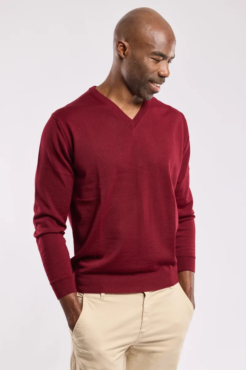 User-Friendly Bérac V-neck jumper Genuine