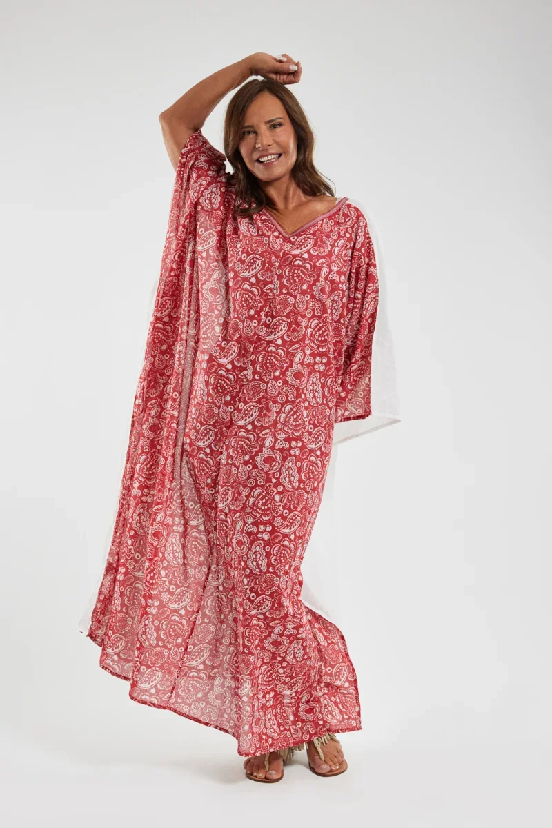 Dependable Cœur De Miss – Joie reversible caftan dress Fast