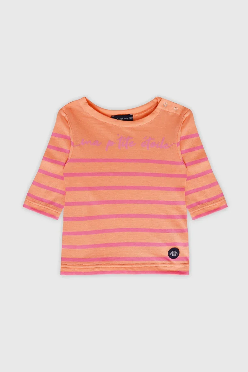 Sustainable Ma p’tite étoile My little star Baby Breton shirt – cotton Original Design