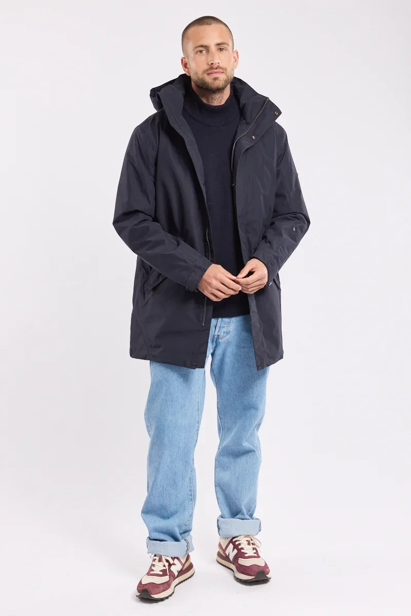 Practical Water-resistant breathable parka jacket HART Environmentally Friendly