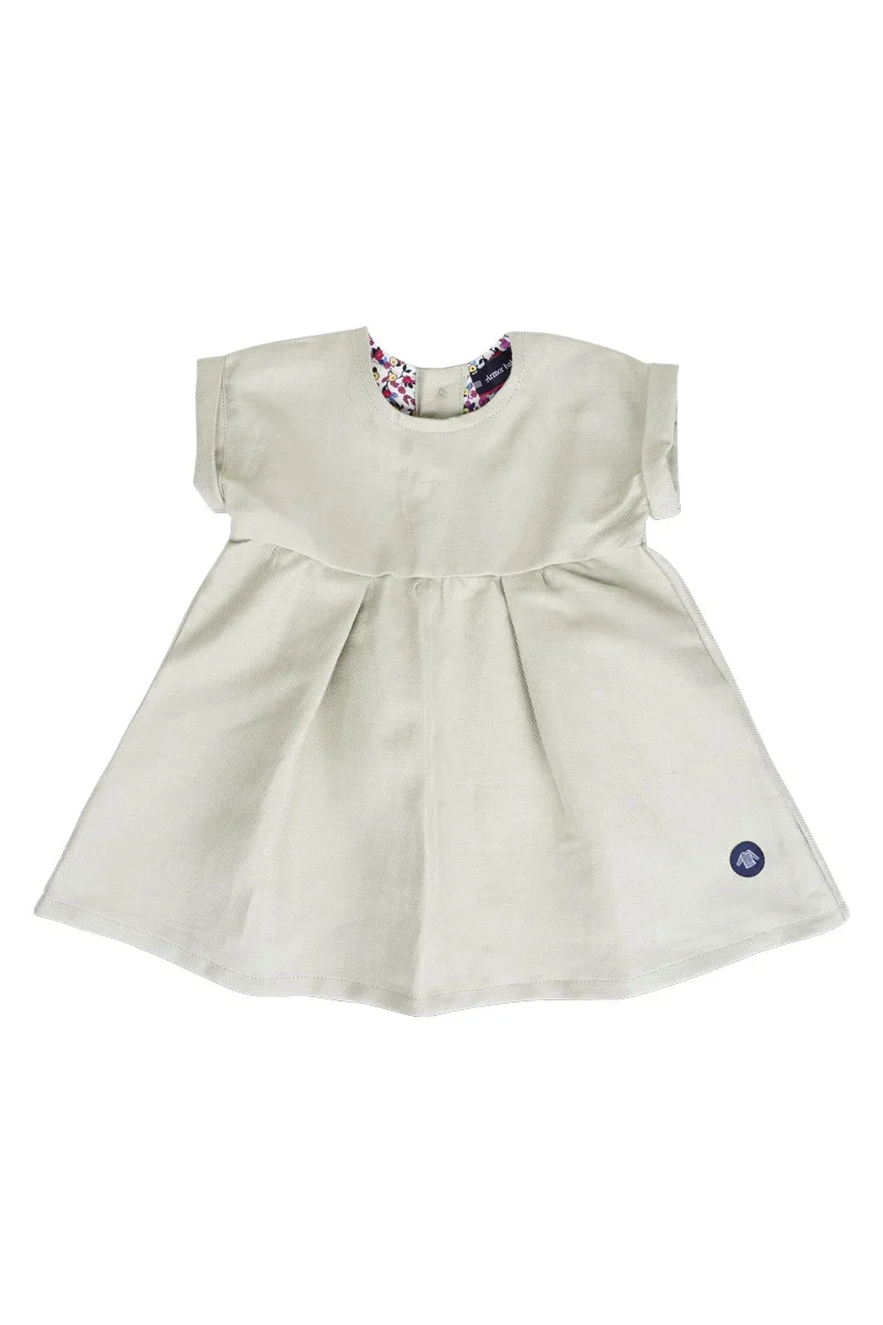 High-Quality Baby dress – linen and cotton Unique