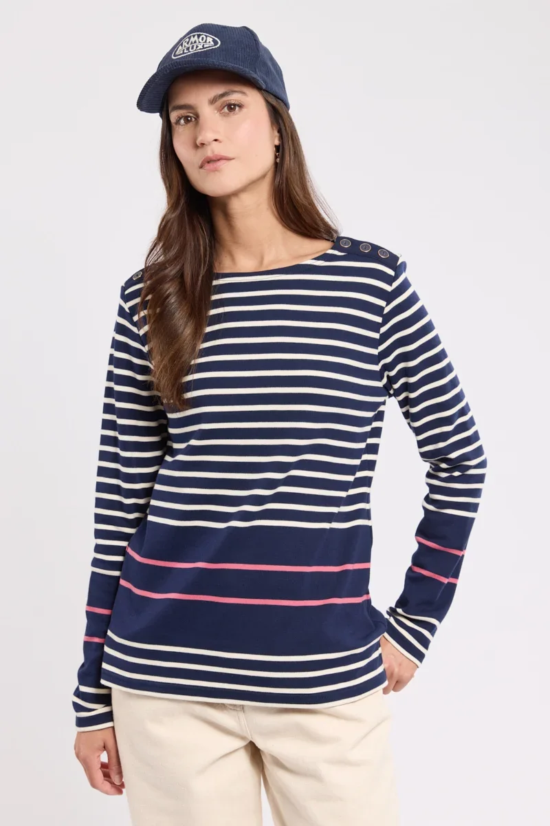 Efficient Breton striped shirt – cotton Excellent