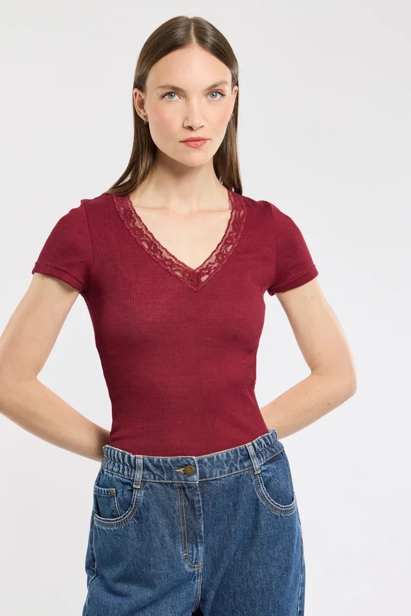 High-Grade MC T-shirt – wool and silk Minimalist