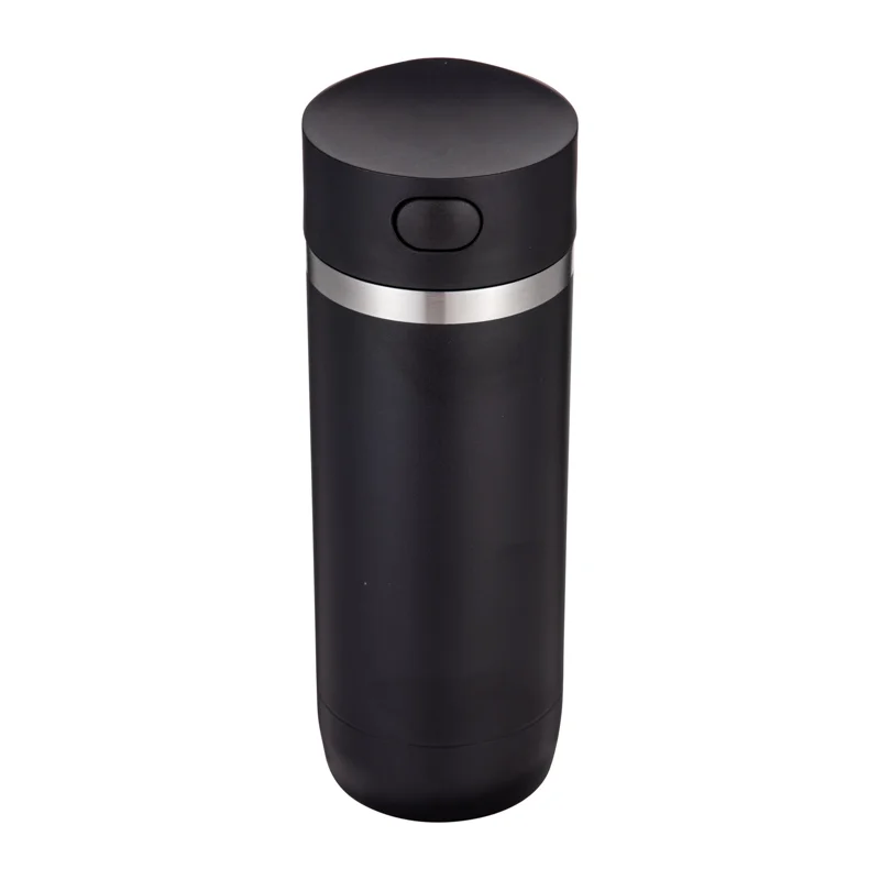 Healthy Stainless Steel Coffee Water Bottle with Button Bounce Lid 19363C Versatile
