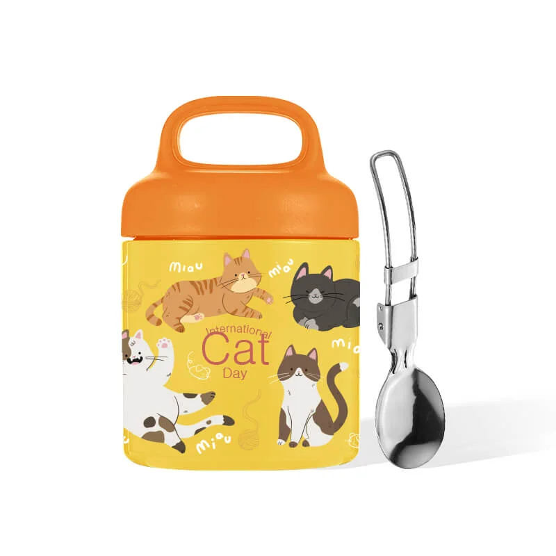 Proven 350ml Kids Insulated Food Jar With Handle 13738A World-Class