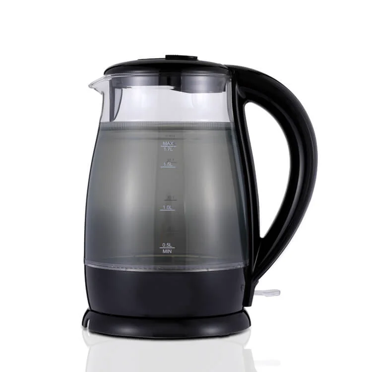 Easy-to-Use 1.7L Glass Hot Water Kettle Electric EHO90020 Secure