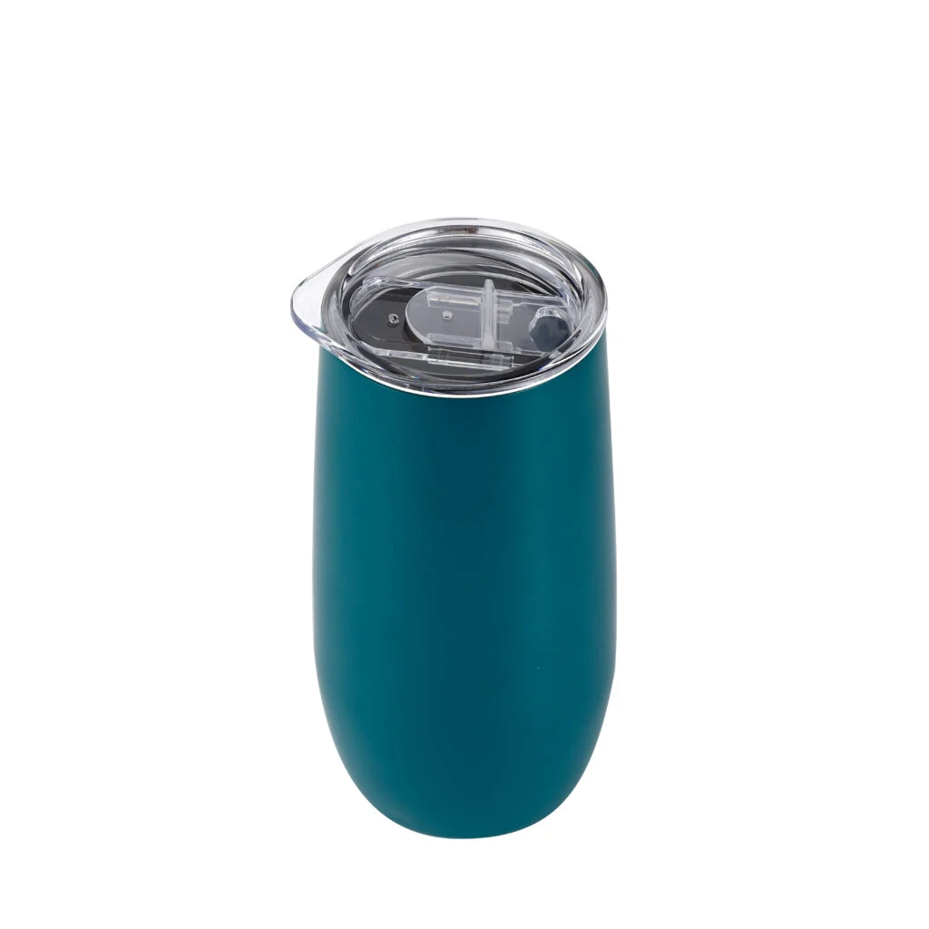 Quality 12 14OZ Vacuum Insulated insulated wine tumbler 01670A B Green