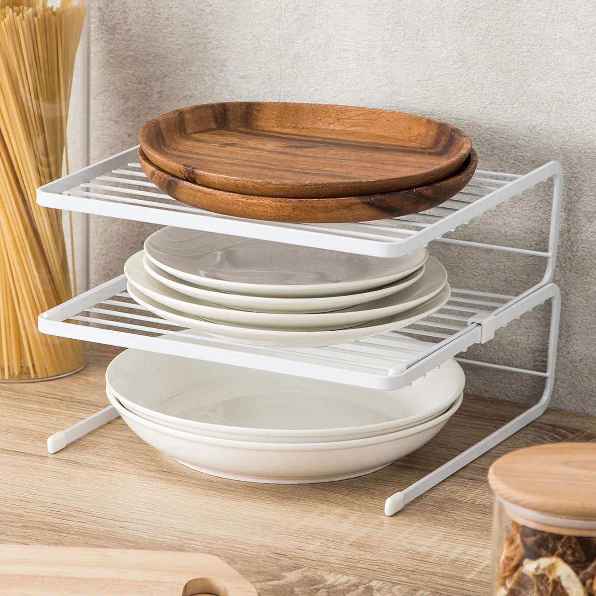 Environmentally Friendly 2TIER PLATE RACK FLAT Superior