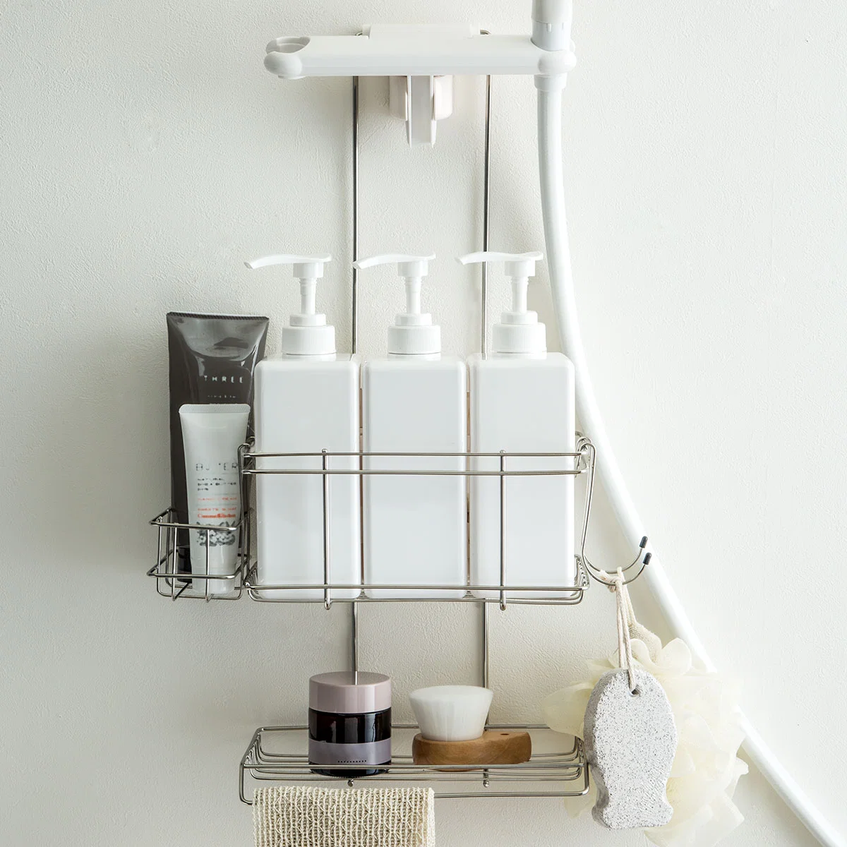 Practical STAINLESS SHOWER RACK 2 Authentic