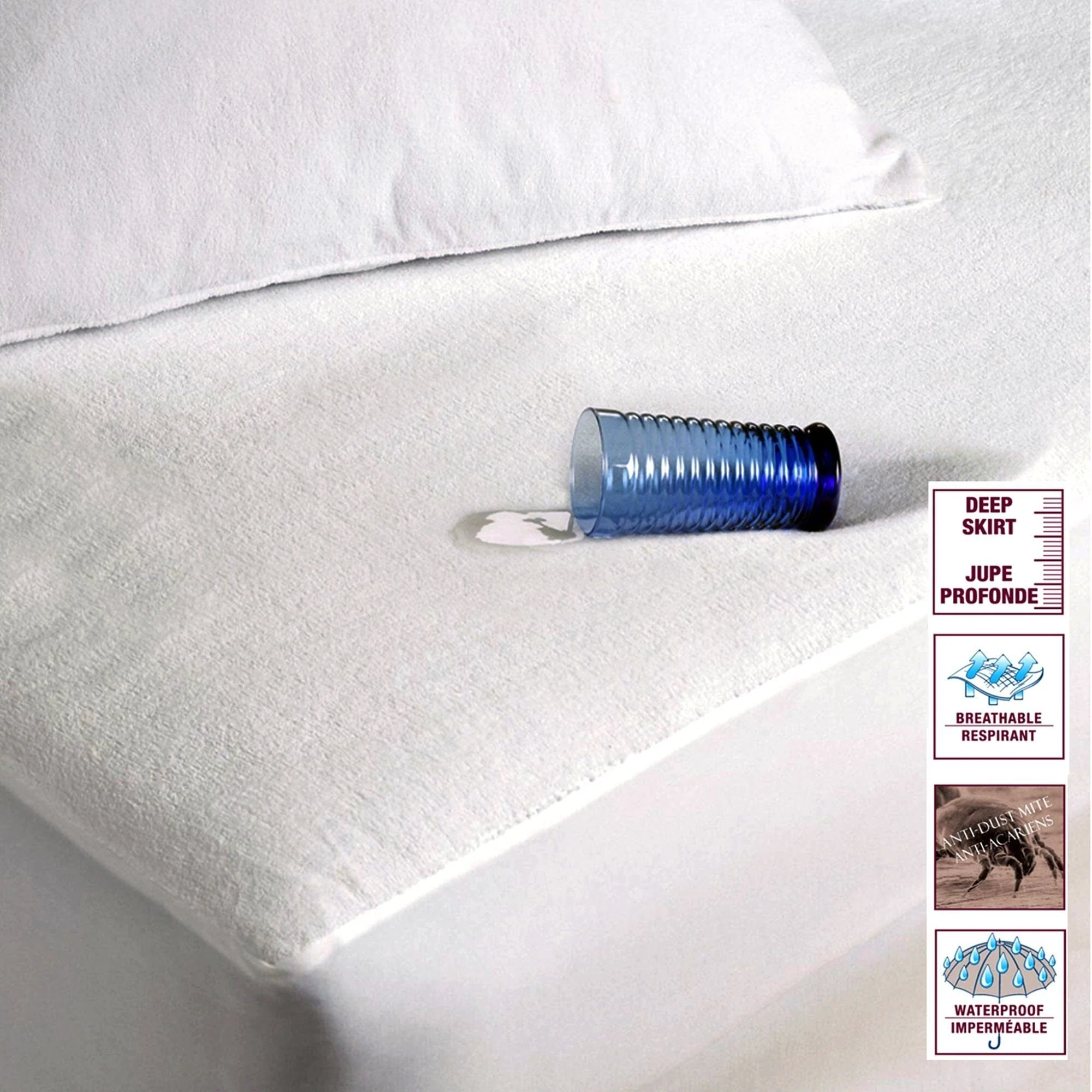 Smooth Studio 707 – Terry Waterproof Mattress Protector Trusted